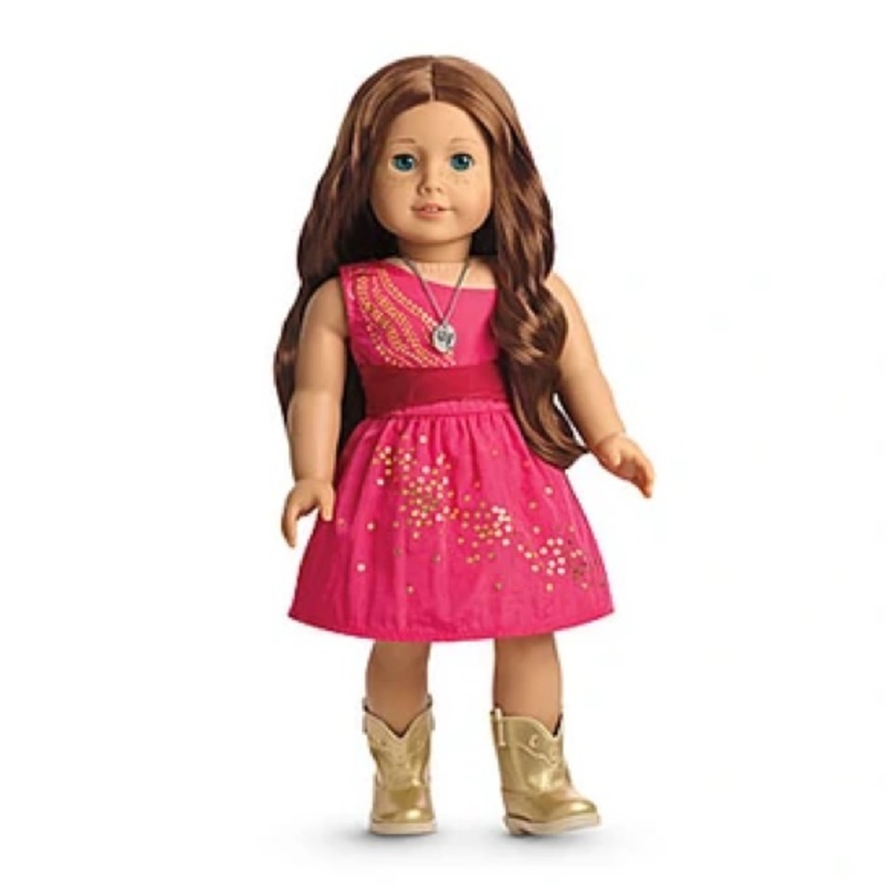 American Girl Saige Sparkle Dress